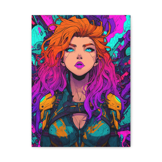 Hero-Verse Canvas Art - Bold Comic-Inspired Wall Print