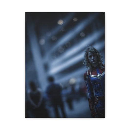 Hero-Verse Canvas Art - Bold Comic-Inspired Wall Print