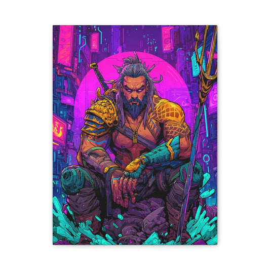 Hero-Verse Canvas Art - Bold Comic-Inspired Wall Print