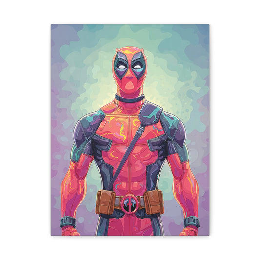 Hero-Verse Canvas Art - Bold Comic-Inspired Wall Print