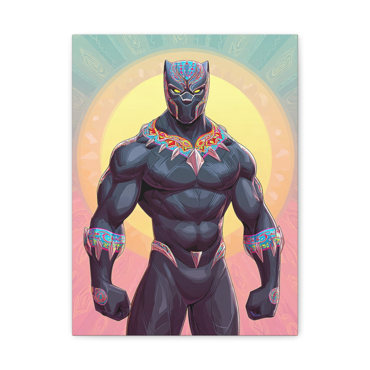 Hero-Verse Canvas Art - Bold Comic-Inspired Wall Print