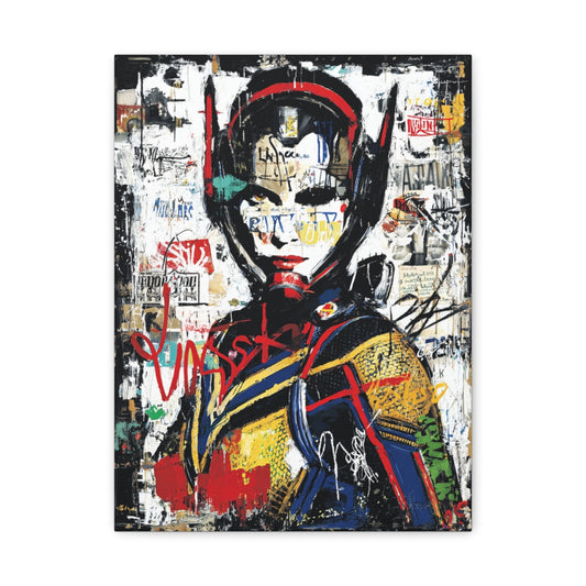 Hero-Verse Canvas Art - Bold Comic-Inspired Wall Print
