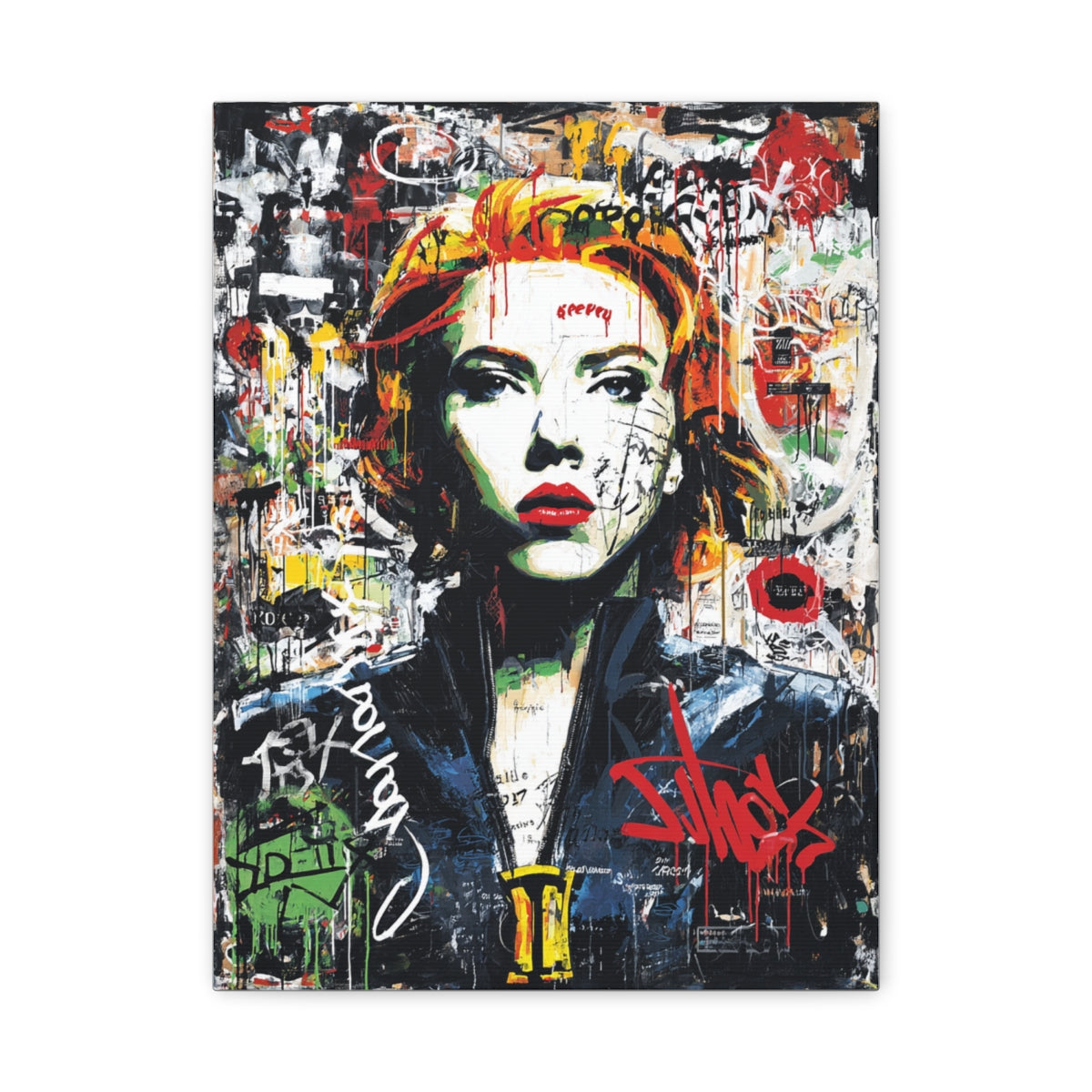 Hero-Verse Canvas Art - Bold Comic-Inspired Wall Print