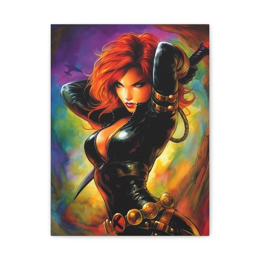 Hero-Verse Canvas Art - Bold Comic-Inspired Wall Print