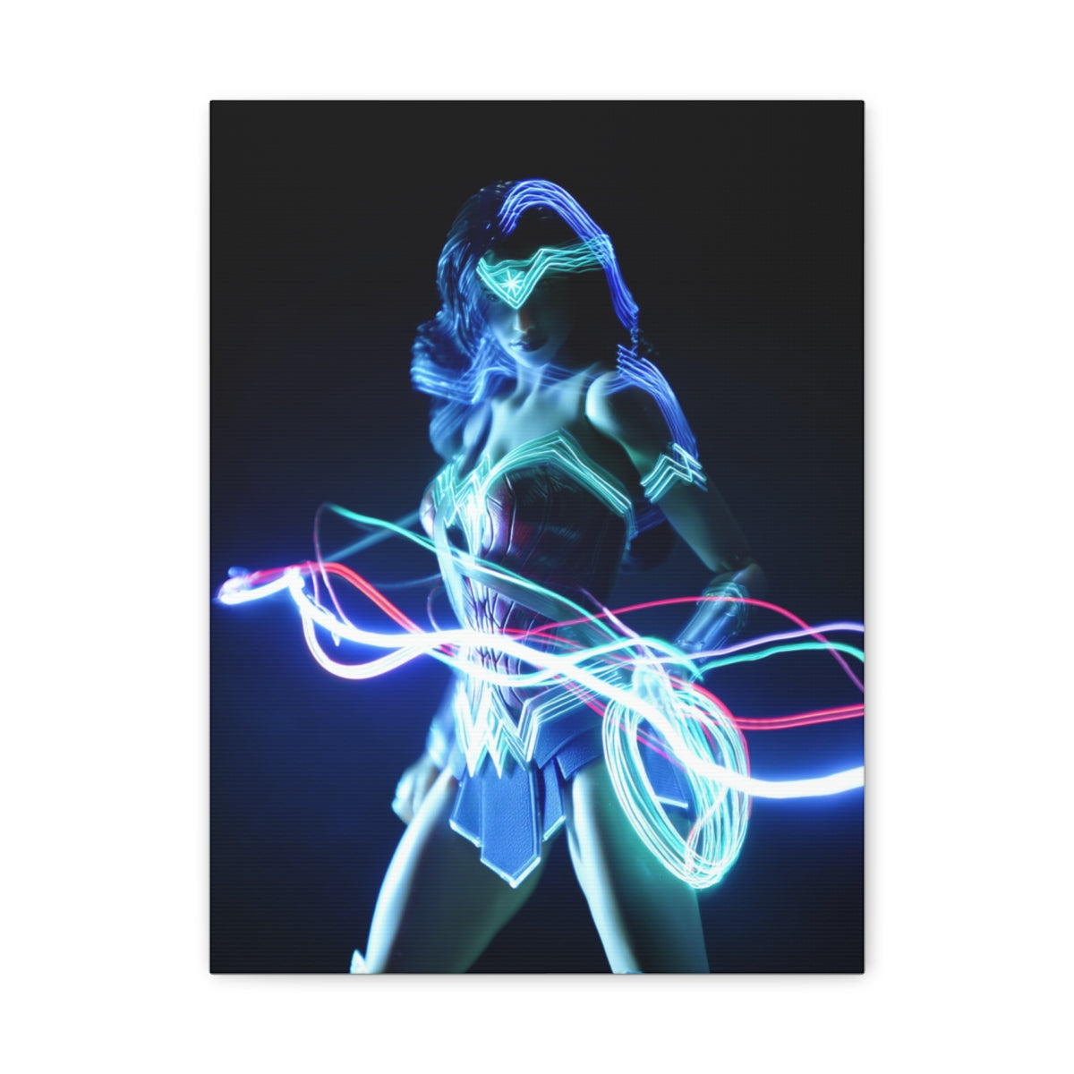 Hero-Verse Canvas Art - Bold Comic-Inspired Wall Print