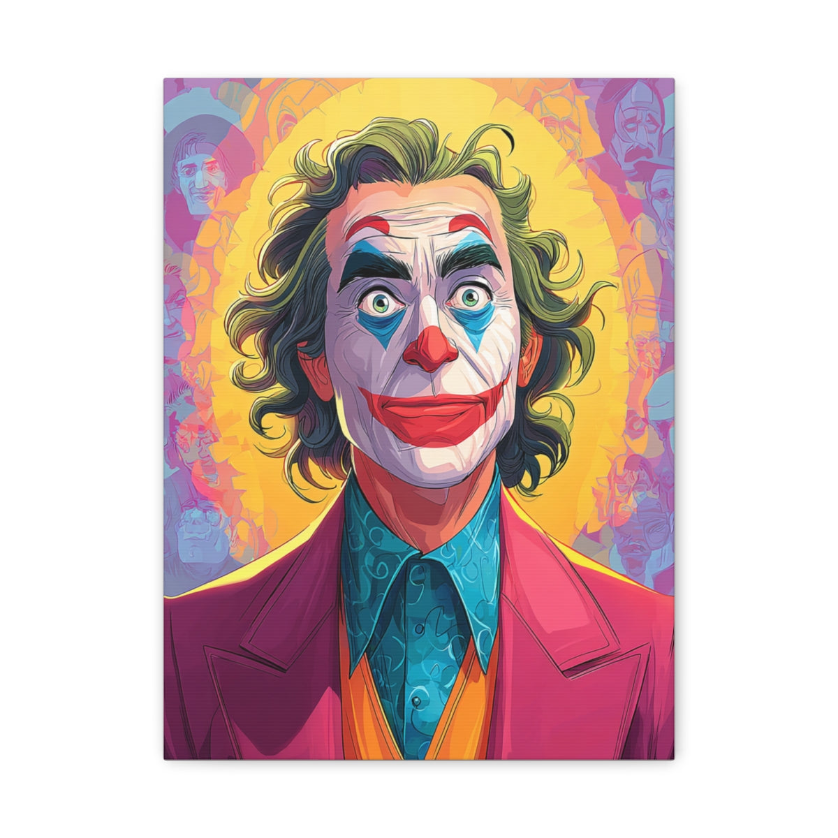 Hero-Verse Canvas Art - Bold Comic-Inspired Wall Print