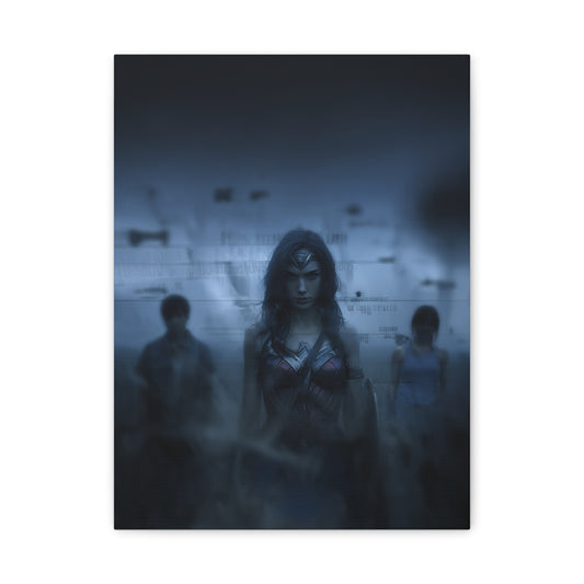 Hero-Verse Canvas Art - Bold Comic-Inspired Wall Print