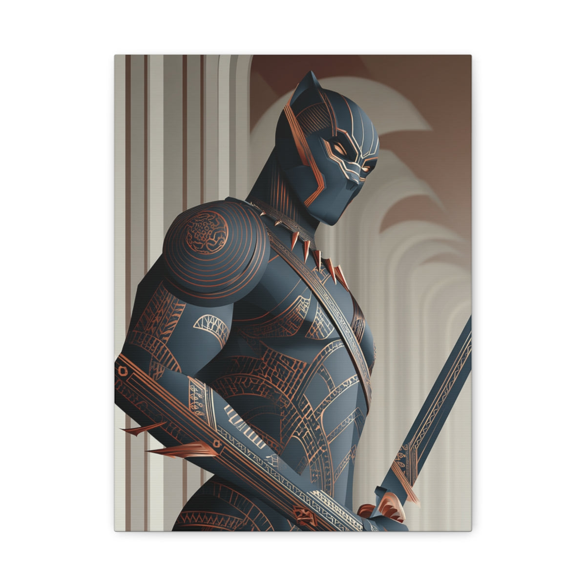 Hero-Verse Canvas Art - Bold Comic-Inspired Wall Print