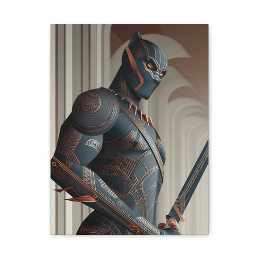 Hero-Verse Canvas Art - Bold Comic-Inspired Wall Print