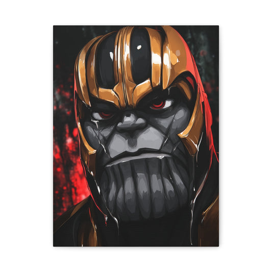 Hero-Verse Canvas Art - Bold Comic-Inspired Wall Print