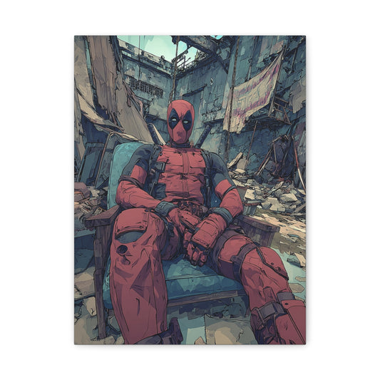 Hero-Verse Canvas Art - Bold Comic-Inspired Wall Print