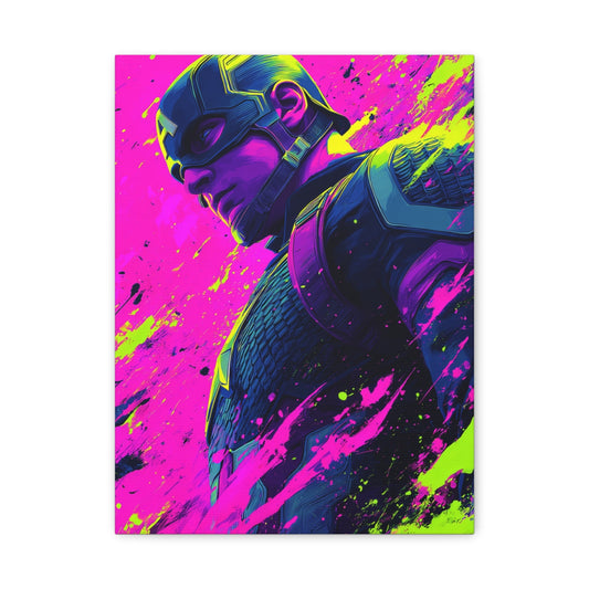 Hero-Verse Canvas Art - Bold Comic-Inspired Wall Print
