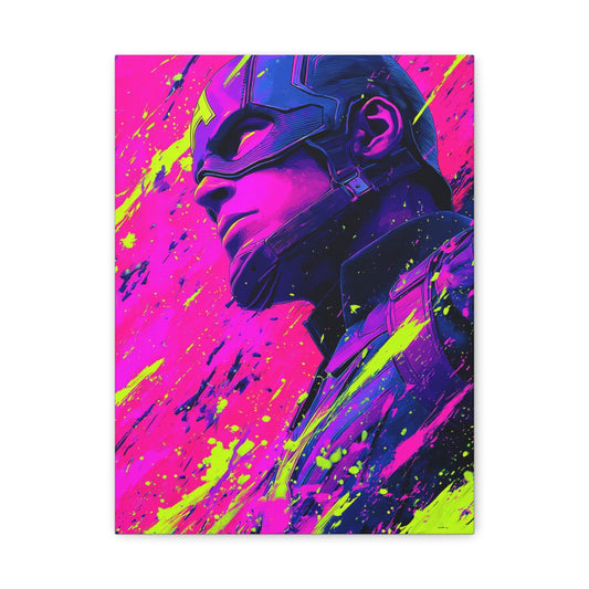 Hero-Verse Canvas Art - Bold Comic-Inspired Wall Print