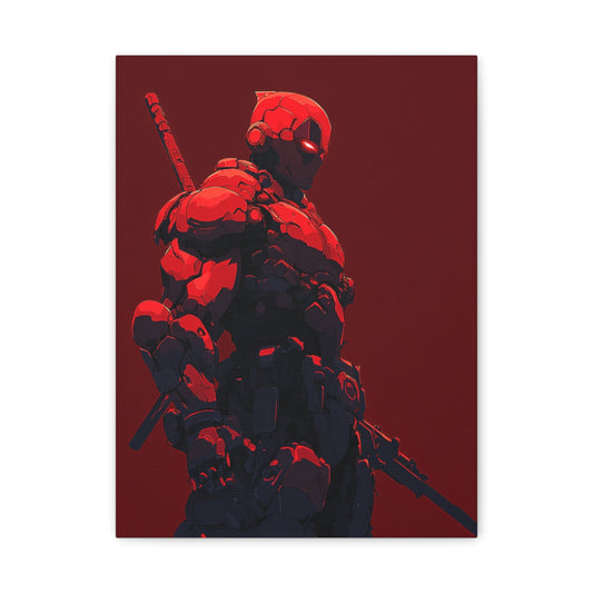 Hero-Verse Canvas Art - Bold Comic-Inspired Wall Print