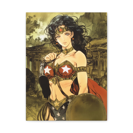 Hero-Verse Canvas Art - Bold Comic-Inspired Wall Print