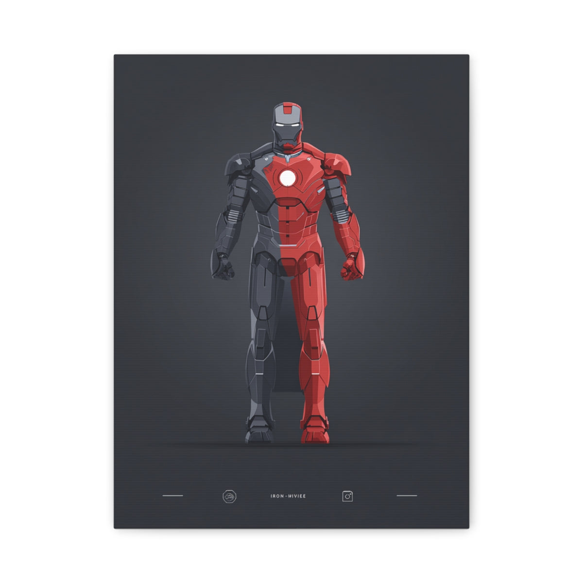 Hero-Verse Canvas Art - Bold Comic-Inspired Wall Print