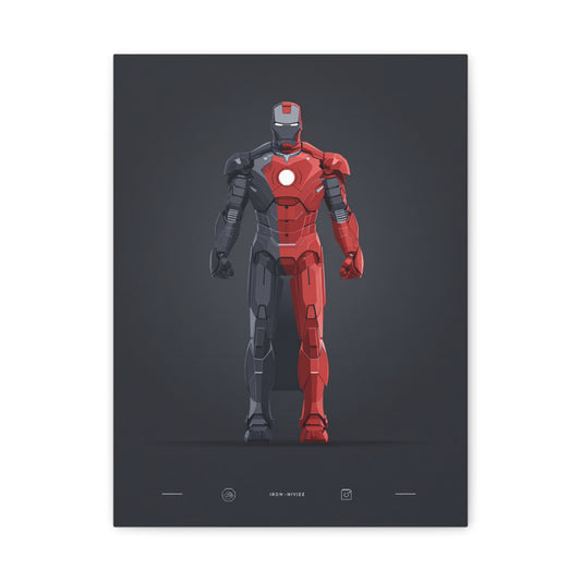 Hero-Verse Canvas Art - Bold Comic-Inspired Wall Print