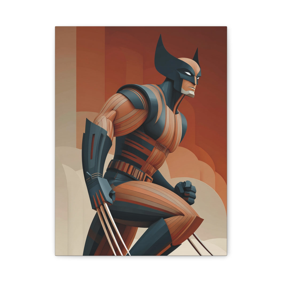 Hero-Verse Canvas Art - Bold Comic-Inspired Wall Print