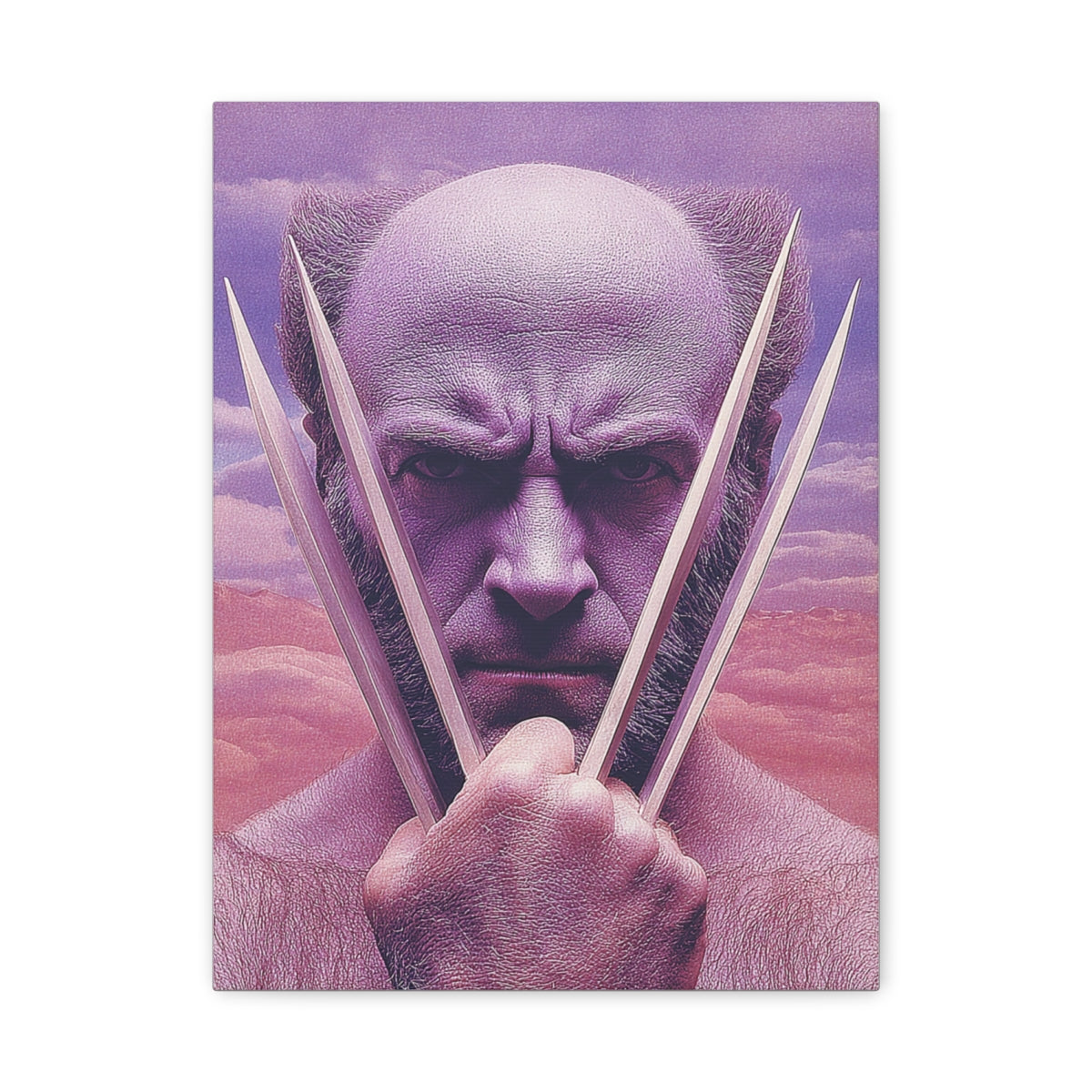 Hero-Verse Canvas Art - Bold Comic-Inspired Wall Print