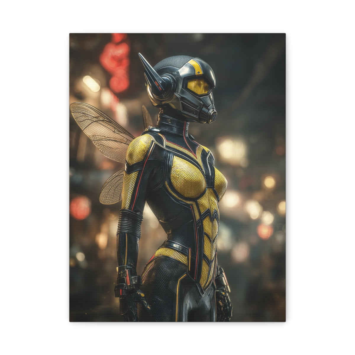 Hero-Verse Canvas Art - Bold Comic-Inspired Wall Print