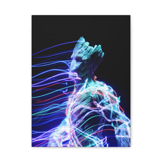 Hero-Verse Canvas Art - Bold Comic-Inspired Wall Print