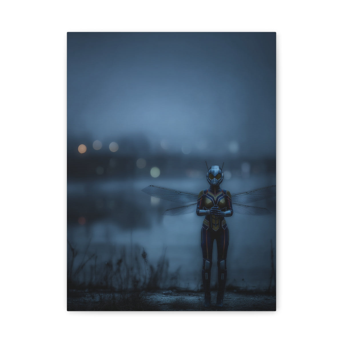 Hero-Verse Canvas Art - Bold Comic-Inspired Wall Print