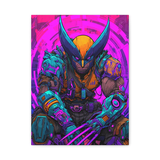 Hero-Verse Canvas Art - Bold Comic-Inspired Wall Print