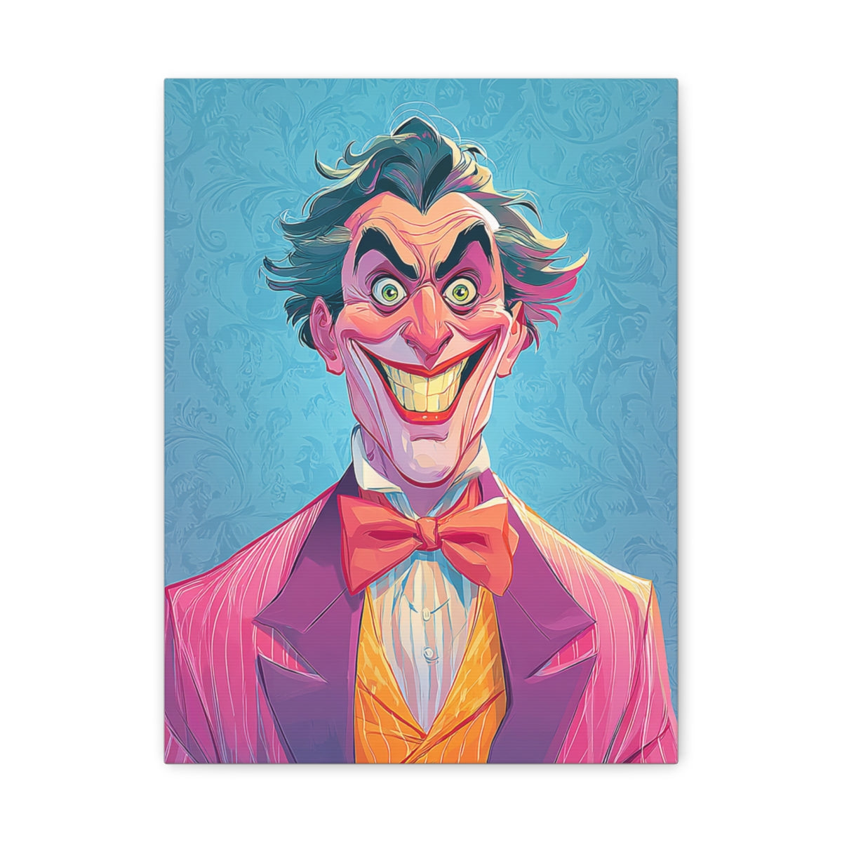 Hero-Verse Canvas Art - Bold Comic-Inspired Wall Print