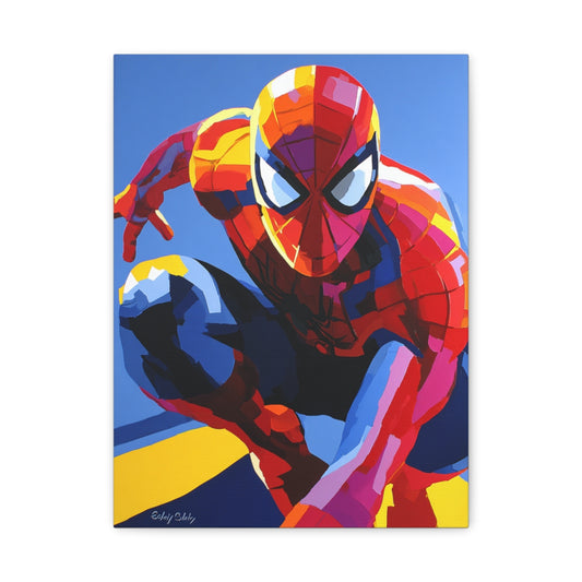 Hero-Verse Canvas Art - Bold Comic-Inspired Wall Print