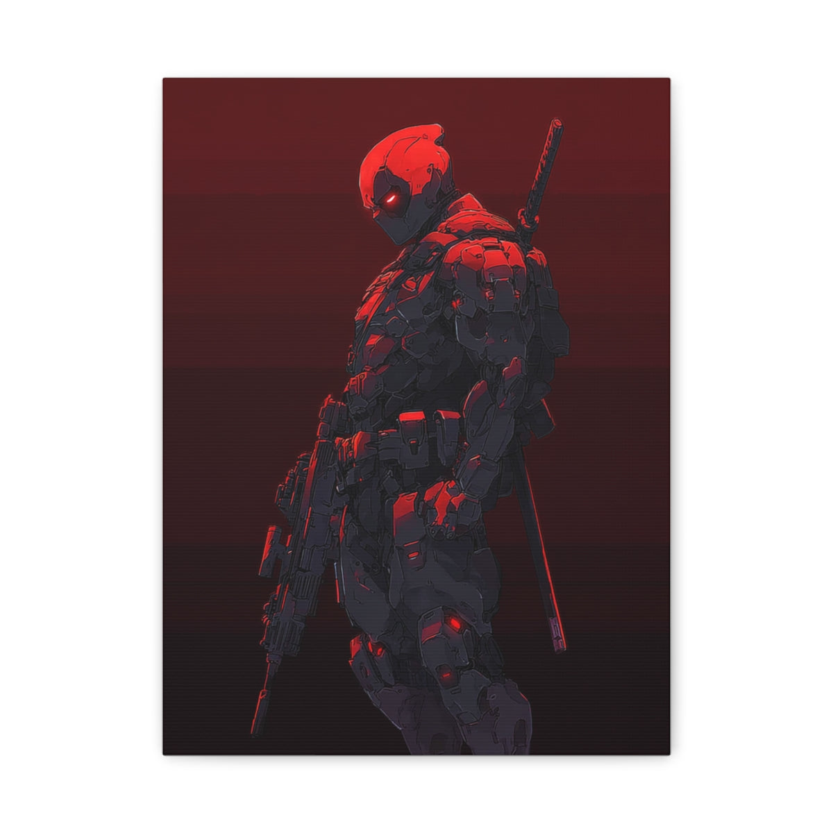 Hero-Verse Canvas Art - Bold Comic-Inspired Wall Print