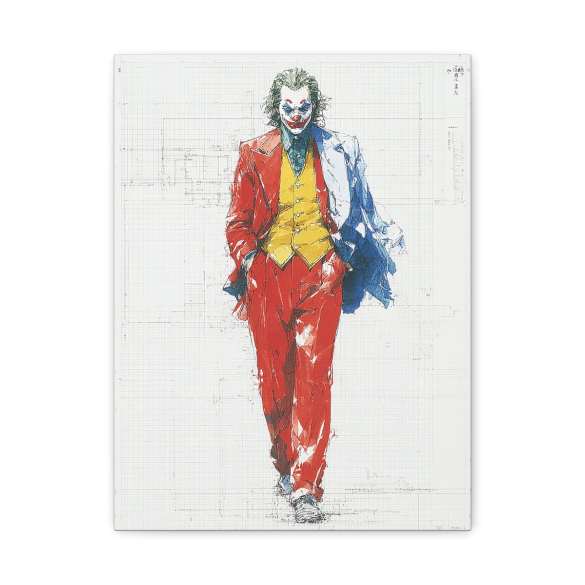 Hero-Verse Canvas Art - Bold Comic-Inspired Wall Print