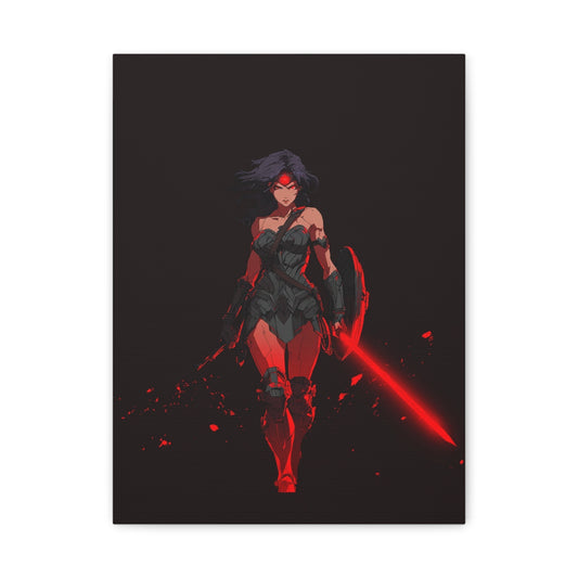 Hero-Verse Canvas Art - Bold Comic-Inspired Wall Print