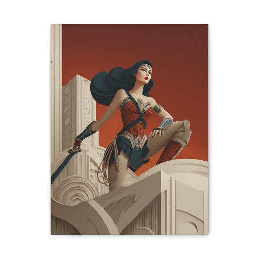 Hero-Verse Canvas Art - Bold Comic-Inspired Wall Print