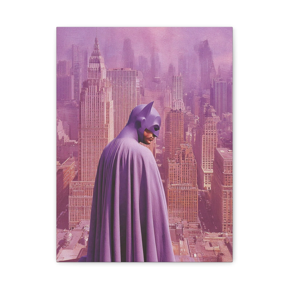 Hero-Verse Canvas Art - Bold Comic-Inspired Wall Print