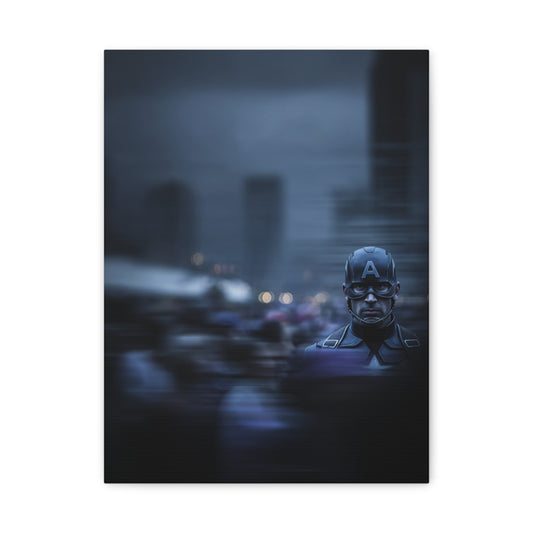 Hero-Verse Canvas Art - Bold Comic-Inspired Wall Print