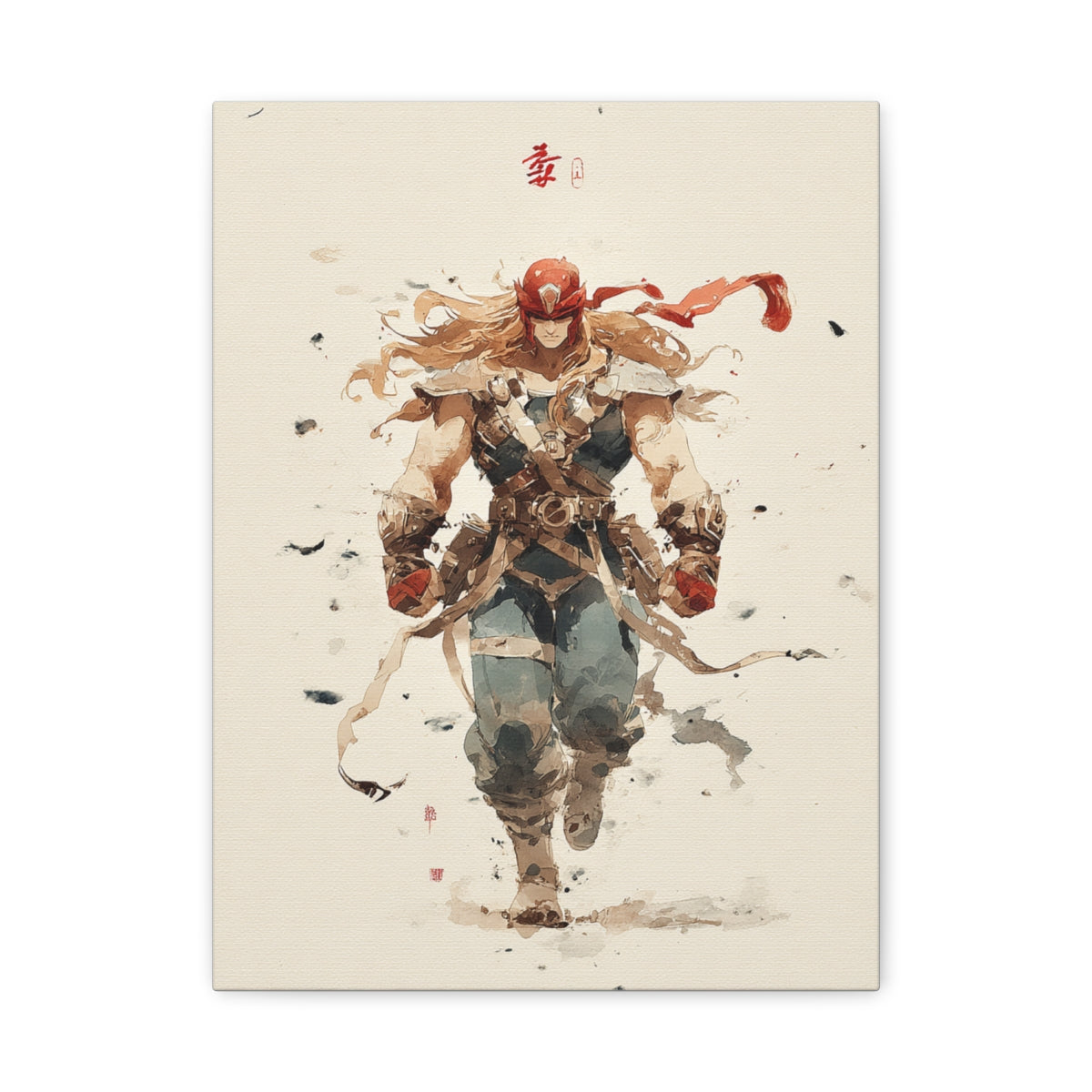 Hero-Verse Canvas Art - Bold Comic-Inspired Wall Print