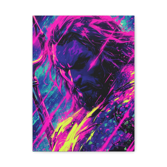 Hero-Verse Canvas Art - Bold Comic-Inspired Wall Print