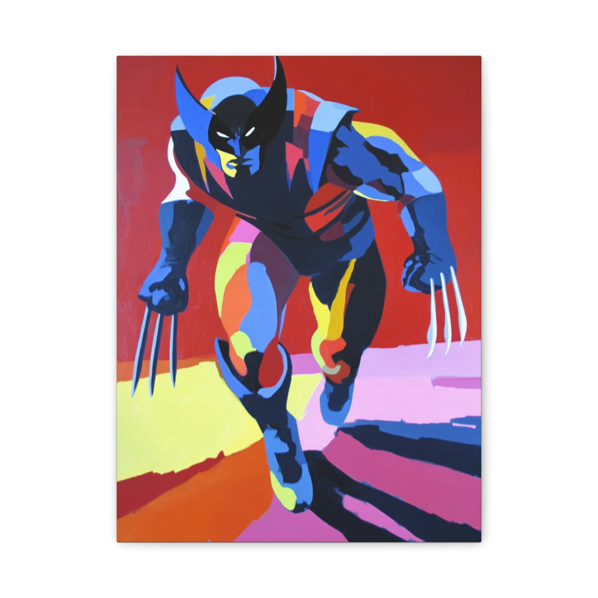 Hero-Verse Canvas Art - Bold Comic-Inspired Wall Print