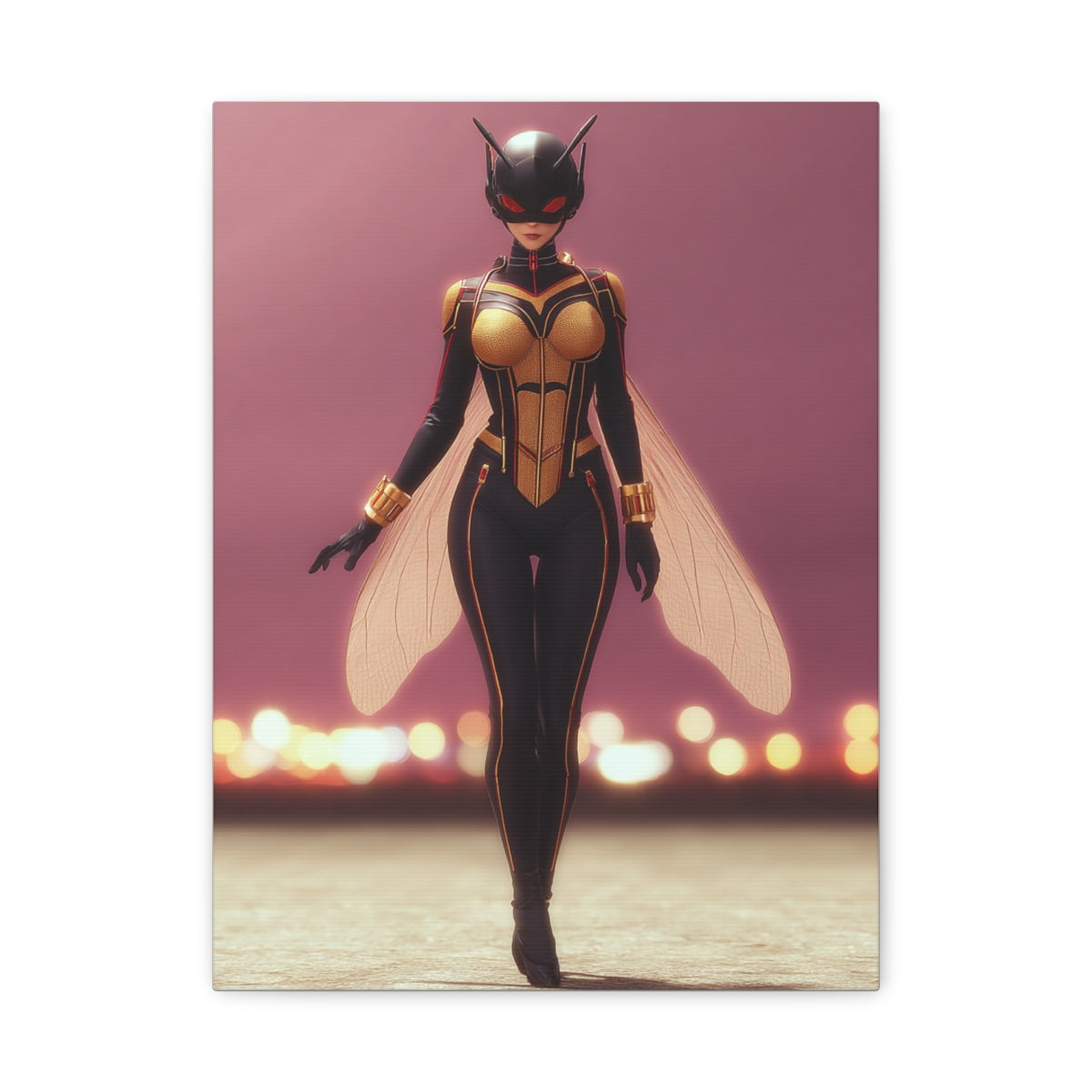 Hero-Verse Canvas Art - Bold Comic-Inspired Wall Print