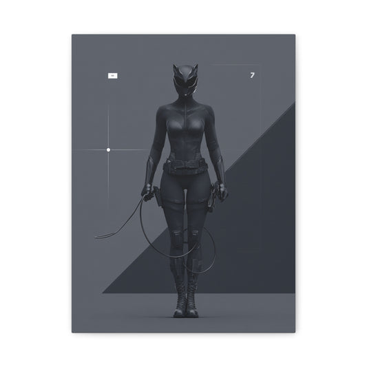 Hero-Verse Canvas Art - Bold Comic-Inspired Wall Print