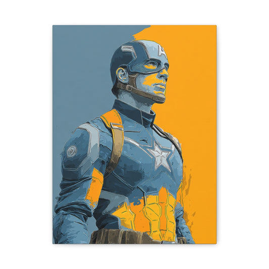 Hero-Verse Canvas Art - Bold Comic-Inspired Wall Print