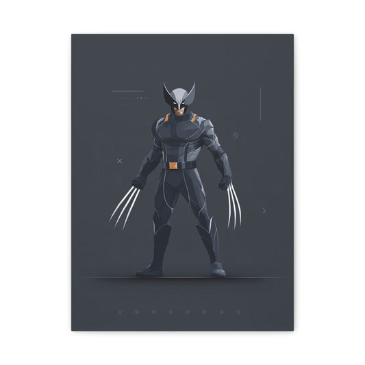 Hero-Verse Canvas Art - Bold Comic-Inspired Wall Print