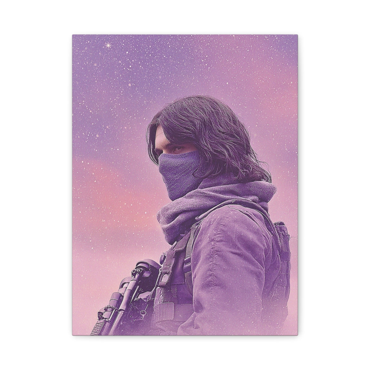 Hero-Verse Canvas Art - Bold Comic-Inspired Wall Print