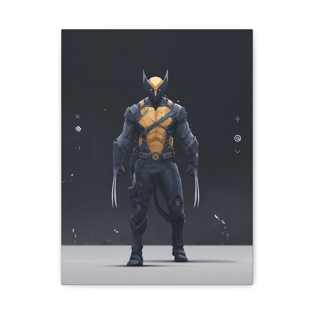 Hero-Verse Canvas Art - Bold Comic-Inspired Wall Print