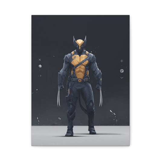 Hero-Verse Canvas Art - Bold Comic-Inspired Wall Print