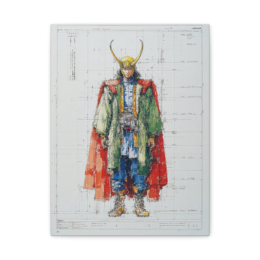 Hero-Verse Canvas Art - Bold Comic-Inspired Wall Print