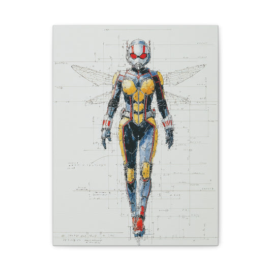 Hero-Verse Canvas Art - Bold Comic-Inspired Wall Print