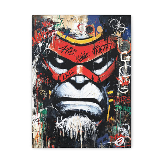 Hero-Verse Canvas Art - Bold Comic-Inspired Wall Print