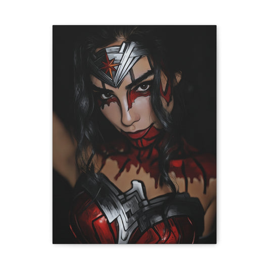 Hero-Verse Canvas Art - Bold Comic-Inspired Wall Print