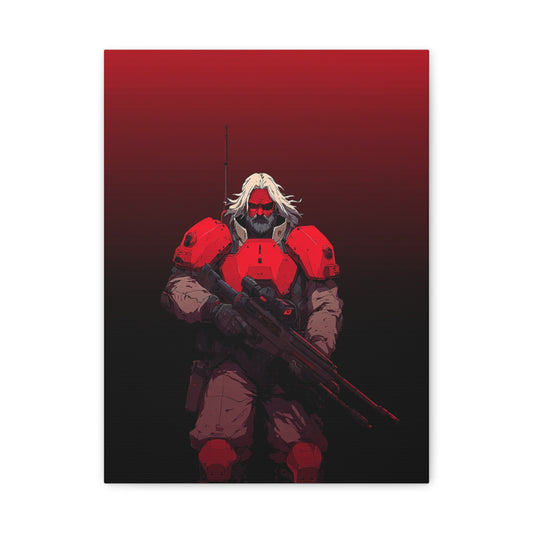 Hero-Verse Canvas Art - Bold Comic-Inspired Wall Print
